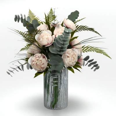 花瓶花艺 花卉摆件